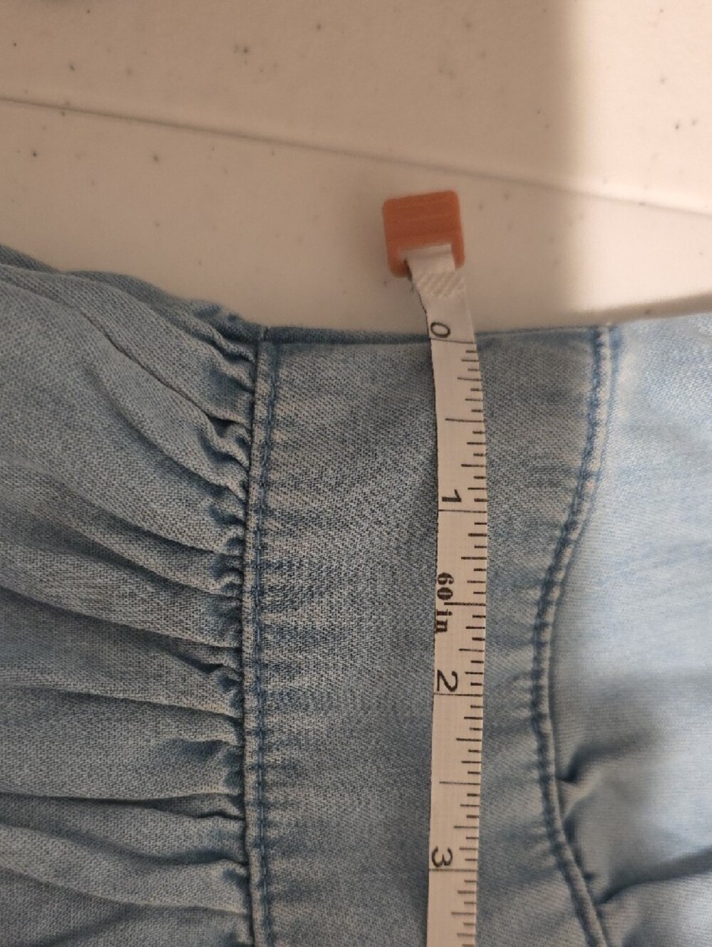 Levi's Light Blue Tie-Shoulder Button-Front Maxi Dress - Picture 8 of 13